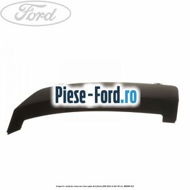 Acoperire carlig de remorcare bara spate Ford Fiesta 2008-2012 1.4 TDCi 68 cai #B73A8E5E0C